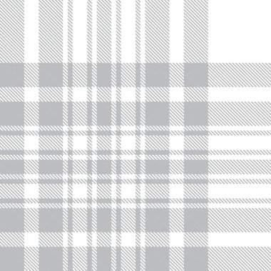 Beyaz Glen Ekose desenli, moda tekstil ve grafikleri için uygun.
