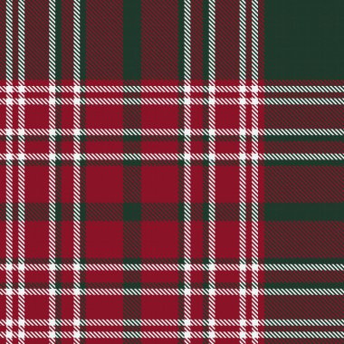 Christmas Glen Ekose desenli moda tekstil ve grafikleri için uygun