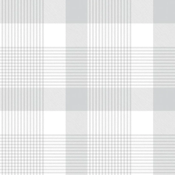 Branco Glen Plaid Texturizado Padrão Sem Costura Adequado Para Têxteis —  Vetores de Stock