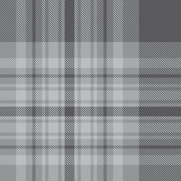 Patrón Sin Costura Texturizado Gris Glen Plaid Adecuado Para Textiles — Archivo Imágenes Vectoriales