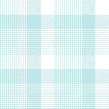 Gökyüzü Mavisi Glen Ekose desenli moda tekstil ve grafikleri için uygun