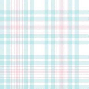 Gökyüzü Mavisi Glen Ekose desenli moda tekstil ve grafikleri için uygun