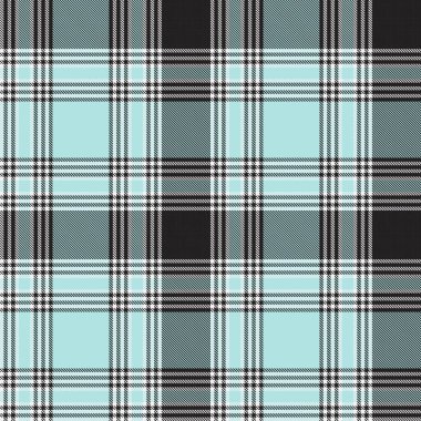 Gökyüzü Mavisi Glen Ekose desenli moda tekstil ve grafikleri için uygun