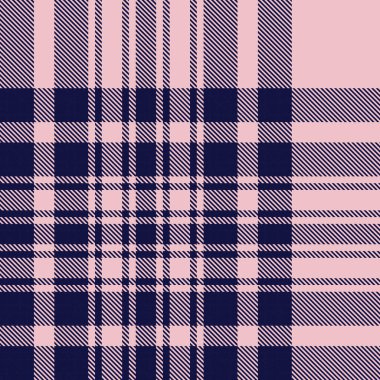 Pembe denizci Glen Ekose desenli moda tekstil ve grafikleri için uygun.