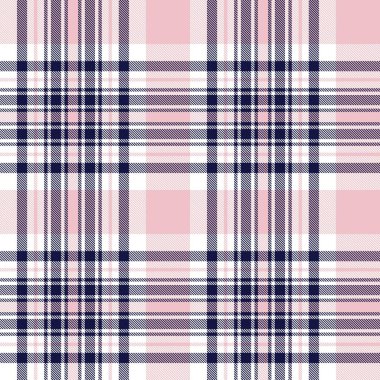 Pembe denizci Glen Ekose desenli moda tekstil ve grafikleri için uygun.