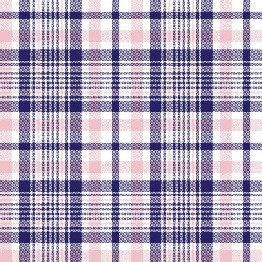 Pembe denizci Glen Ekose desenli moda tekstil ve grafikleri için uygun.