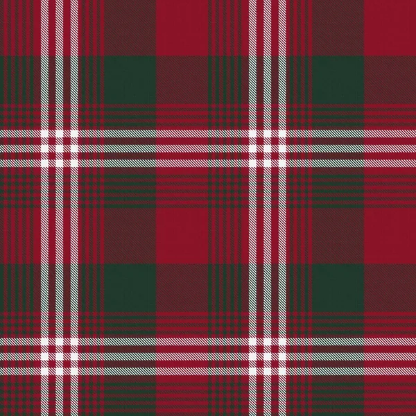 Christmas Glen Plaid Textured Seamless Pattern Suitable Fashion Textiles Graphics — Stock Vector