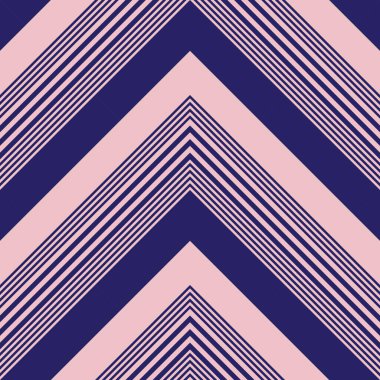 Moda tekstili ve grafikleri için uygun pembe ve lacivert köşegen çizgili desenli arkaplan.