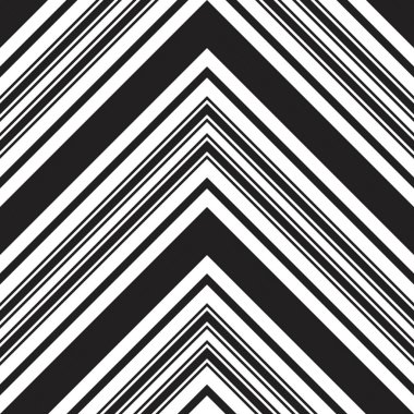Siyah ve beyaz Chevron köşegen çizgili desensiz arka plan moda tekstil ve grafikleri için uygun.