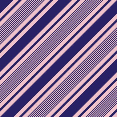 Moda tekstili ve grafikleri için uygun pembe ve deniz köşegenli çizgili dikişsiz arkaplan