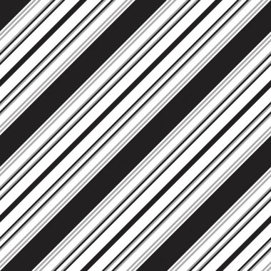 Moda tekstili ve grafikleri için uygun siyah ve beyaz köşegen çizgili düz desenli arkaplan