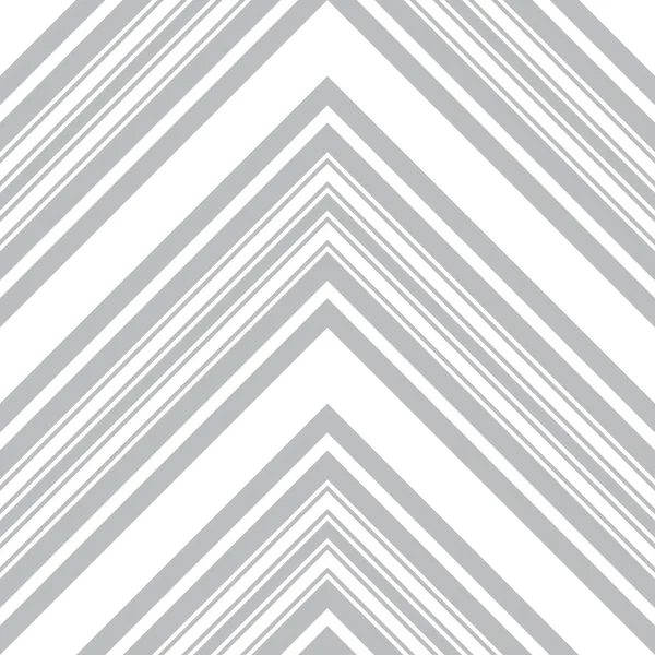 White Chevron Diagonal Striped Seamless Pattern Background Suitable Fashion Textiles — Stock Vector