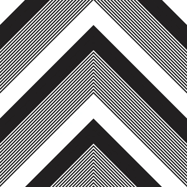 Black White Chevron Diagonal Striped Seamless Pattern Background Suitable Fashion — Stock Vector