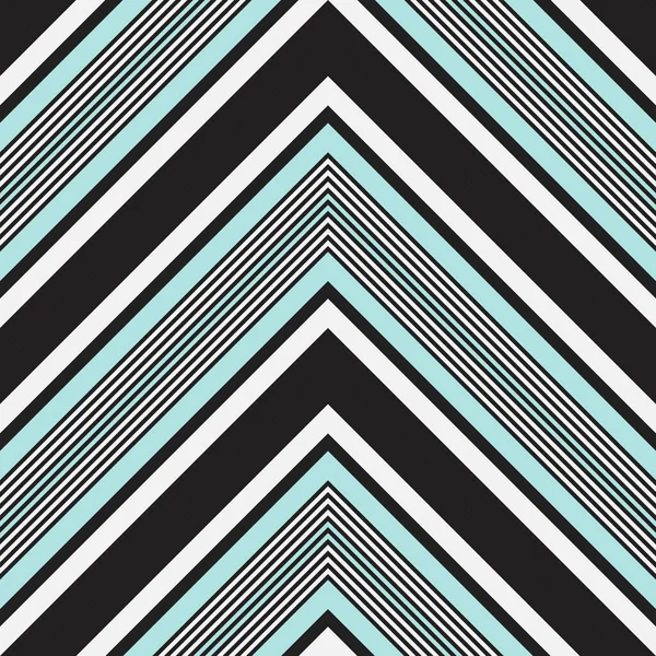 Cielo Blu Chevron Diagonale Righe Senza Cuciture Modello Sfondo Adatto — Vettoriale Stock