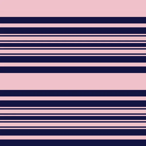 Rosa Und Navy Horizontal Gestreifte Nahtlose Muster Hintergrund Geeignet Für — Stockvektor