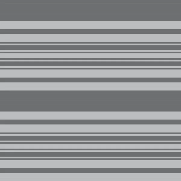 Gris Horizontal Rayado Sin Costuras Patrón Fondo Adecuado Para Textiles — Vector de stock