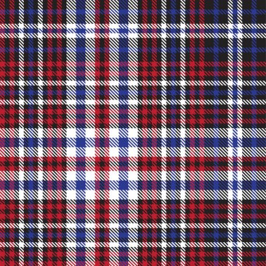 Kırmızı Glen Ekose desenli, moda tekstil ve grafikleri için uygun.