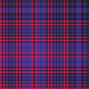 Mor Glen Ekose desenli, moda tekstil ve grafikleri için uygun.