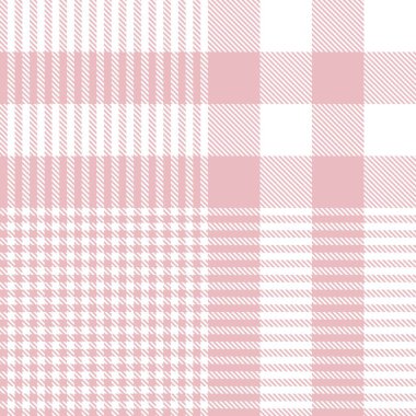 Pembe Glen Ekose desenli moda tekstil ve grafikleri için uygun kusursuz desen