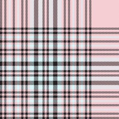 Pembe Glen Ekose desenli moda tekstil ve grafikleri için uygun kusursuz desen