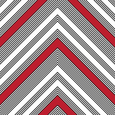 Moda tekstil ve grafikleri için uygun kırmızı Chevron köşegen çizgili dikişsiz arkaplan