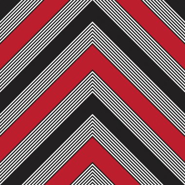 Moda tekstil ve grafikleri için uygun kırmızı Chevron köşegen çizgili dikişsiz arkaplan