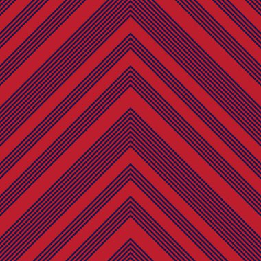 Moda tekstili ve grafikleri için uygun kırmızı ve mavi köşegen çizgili, dikişsiz arkaplan