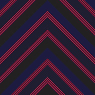 Moda tekstili ve grafikleri için uygun kırmızı ve mavi köşegen çizgili, dikişsiz arkaplan