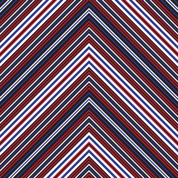 Rosso Chevron Diagonale Strisce Senza Cuciture Modello Sfondo Adatto Tessuti — Vettoriale Stock