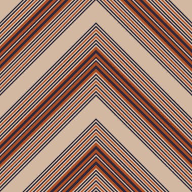 Moda tekstil ve grafikleri için uygun turuncu sembol çizgili dikişsiz arkaplan