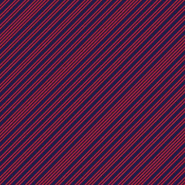 Moda tekstili ve grafikleri için uygun kırmızı ve mavi köşegen çizgili dikişsiz arkaplan