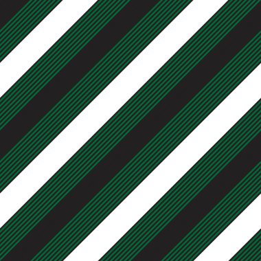 Moda tekstil ve grafikleri için uygun yeşil köşegen çizgili dikişsiz model arkaplanı