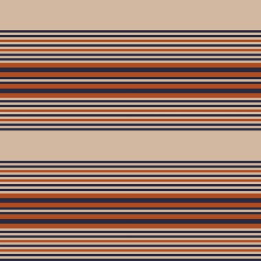 Moda tekstil ve grafikleri için uygun turuncu yatay çizgili dikişsiz arkaplan