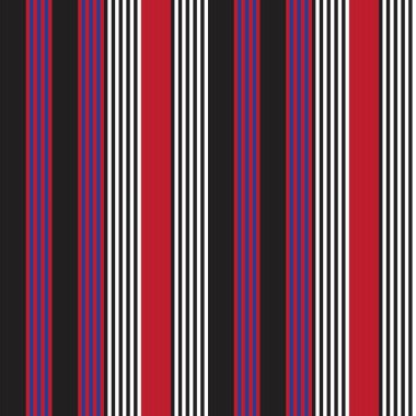Moda tekstil ve grafikleri için uygun kırmızı çizgili, dikey desensiz arkaplan