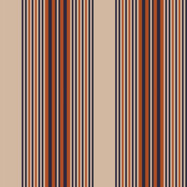 Moda tekstil ve grafikleri için uygun turuncu dikey çizgili dikişsiz arkaplan