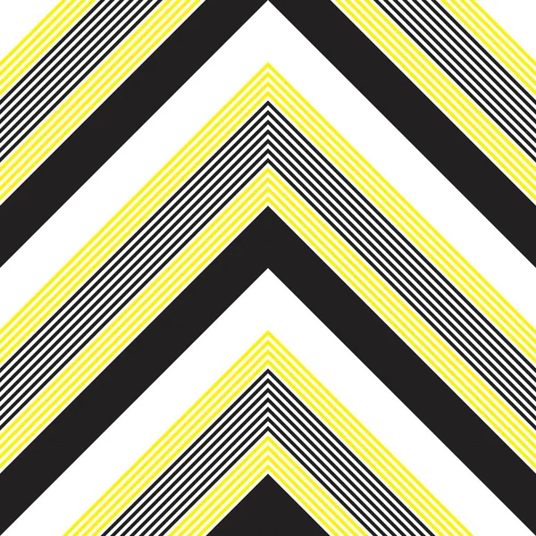 Fondo Patrón Sin Costura Rayado Diagonal Chevron Amarillo Adecuado Para — Vector de stock