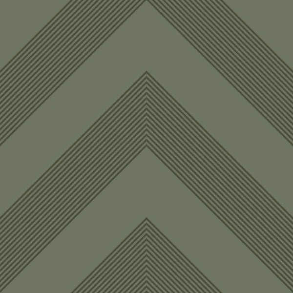 Grüner Chevron Diagonal Gestreifter Nahtloser Musterhintergrund Für Modetextilien Grafiken — Stockvektor