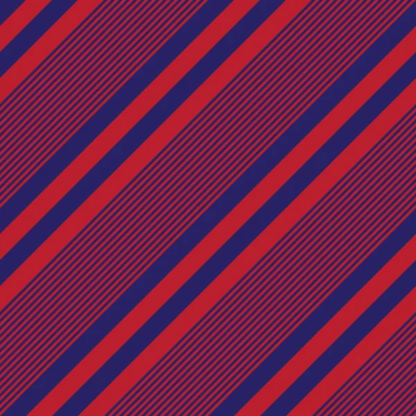 Fondo Patrón Inconsútil Rayado Diagonal Rojo Azul Adecuado Para Textiles — Vector de stock