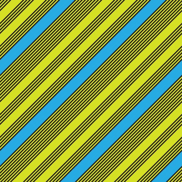 Jaune Diagonale Rayé Fond Motif Sans Couture Adapté Pour Les — Image vectorielle