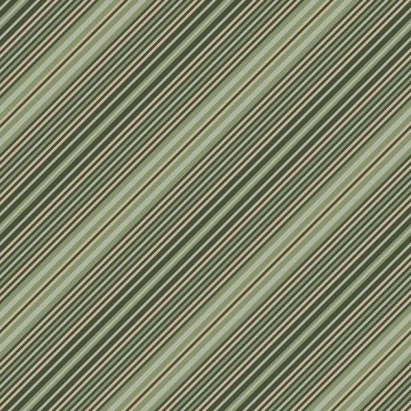 Зеленая Диагональ Полосатый Бесшовный Фон Узор Подходит Моды Текстиля Графики — стоковый вектор