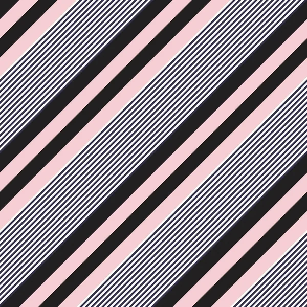 Pink Diagonal Striped Seamless Pattern Background Suitable Fashion Textiles Graphics — Stock Vector