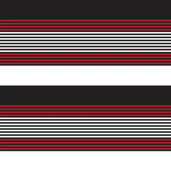 Fondo Patrón Inconsútil Rayado Horizontal Rojo Adecuado Para Textiles Moda — Vector de stock