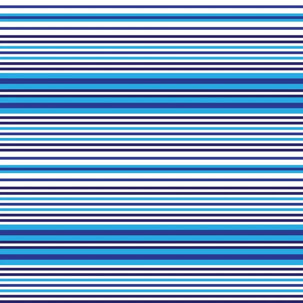 Bleu Horizontal Rayé Fond Motif Sans Couture Adapté Pour Les — Image vectorielle