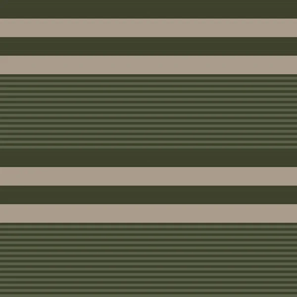 Зеленый Горизонтальный Полосатый Бесшовный Фон Шаблона Подходит Моды Текстиля Графики — стоковый вектор