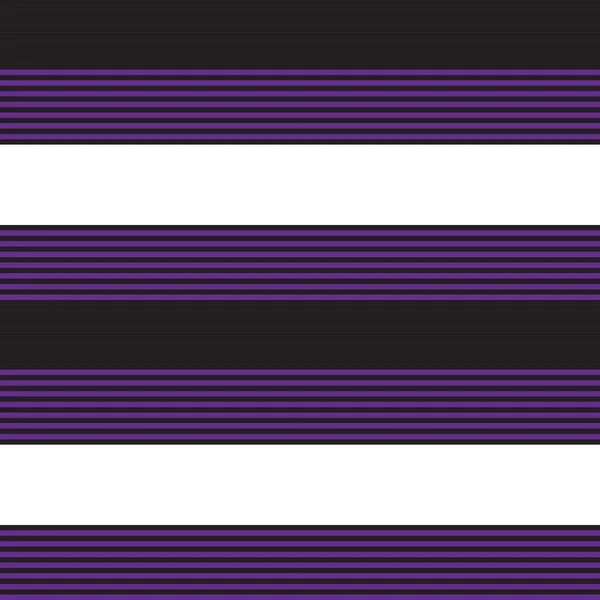 Purple Horizontal Striped Seamless 그래픽에 — 스톡 벡터