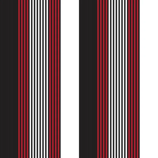 Fondo Patrón Inconsútil Rayado Vertical Rojo Adecuado Para Textiles Moda — Vector de stock