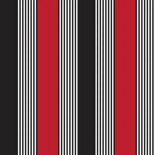 Fondo Patrón Inconsútil Rayado Vertical Rojo Adecuado Para Textiles Moda — Vector de stock