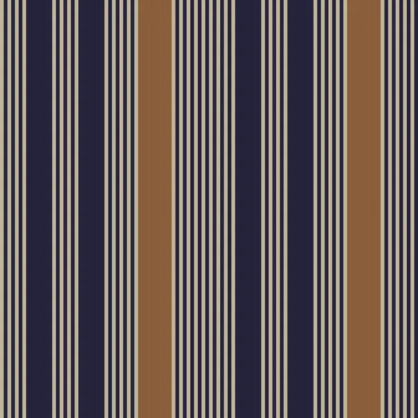 Brown Taupe Vertical Striped Seamless Pattern Background Suitable Fashion Textiles — Stock Vector