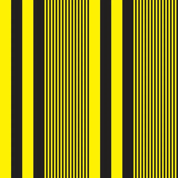 Žluté Svislé Pruhované Bezešvé Vzor Pozadí Vhodné Pro Módní Textilie — Stockový vektor