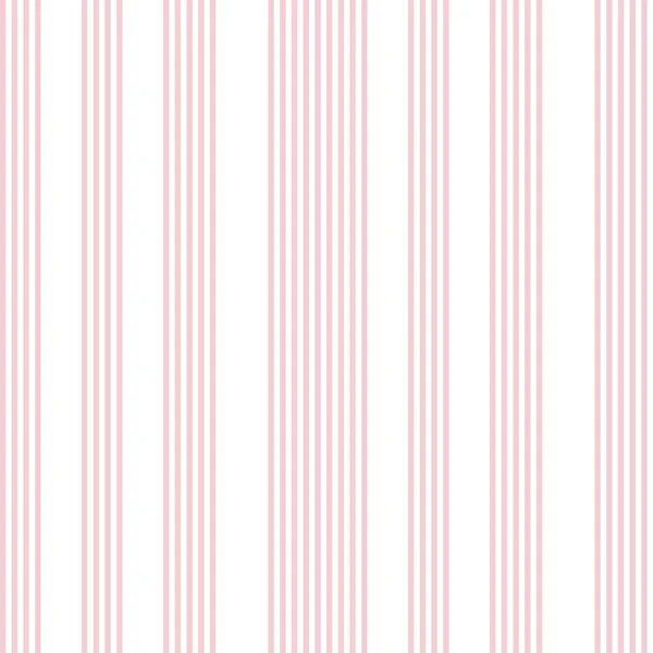 Růžové Svislé Pruhované Bezešvé Vzor Pozadí Vhodné Pro Módní Textilie — Stockový vektor